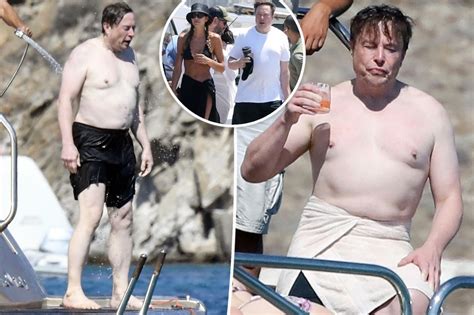 elon musk fat photo|Elon Musk shirtless on holiday: Billionaire spotted in Mykonos.